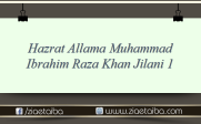 حجۃ الاسلام مولانا محمد ابراہیم رضا خاں جیلانی میاں