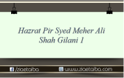 حضرت فاضلِ جلیل علّامہ مولانا غلام مہر علی گولڑوی