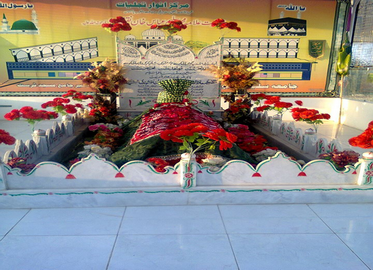 حضرت علامہ سلیم عباس نقشبندی شہید کا مزار مبارک ۲