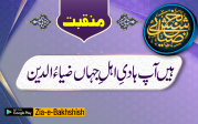 ہیں آپ ہادیِ اہلِ جہاں ضیاءُ الدین