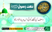 وصف کیا لکھے کوئی اس مہبط انوار کا