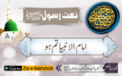 امام الانبیا تم ہو
