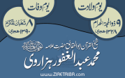 علامہ عبد الغفور ہزاروی