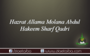 علامہ عبد الحکیم شرف قادری