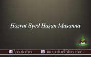 حضرت سیّد حسن مثنیٰ