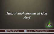 حضرت شاہ شمس الحق عرف تنکاشاہ