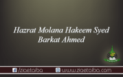 حضرت مولانا حکیم سید برکات احمد ٹونکی