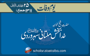 حضرت شیخ خواجہ خدا بخش ملتانی سہروردی