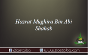 حضرت مغیرہ بن ابی شہاب