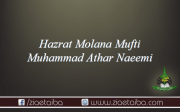 حضرت مولانا مفتی محمد اطہر نعیمی بن مفتی محمد عمر نعیمی