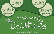 ضیاء الامت حضرت علامہ پیر محمد کرم شاہ الازہری