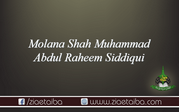 مولانا شاہ محمد عبدالرحیم صدیقی