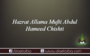 حضرت علّامہ مفتی عبد الحمید چشتی
