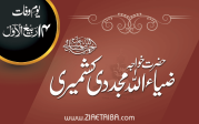 حضرت خواجہ ضیاء اللہ مجددی کشمیری