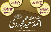 حضرت مولانا شاہ احمد سعید مجددی رام پوری