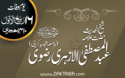 علامہ عبد المصطفی الازہری